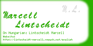 marcell lintscheidt business card
